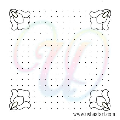 Flower Kolam 76
