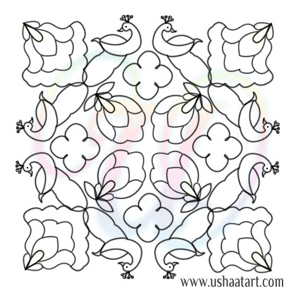 Flower Kolam 79