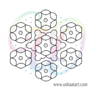 Flower Kolam 89