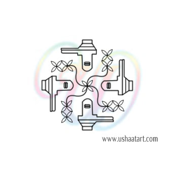 Shiva Lingam Kolam 4