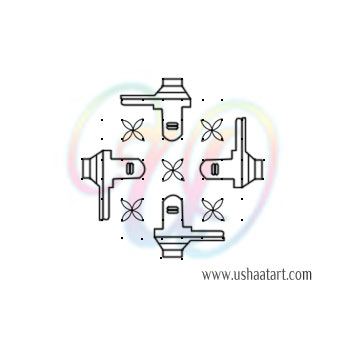 Shiva Lingam Kolam 4