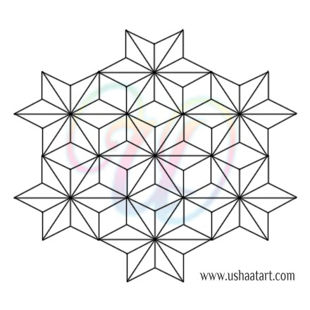 Star Kolam 15