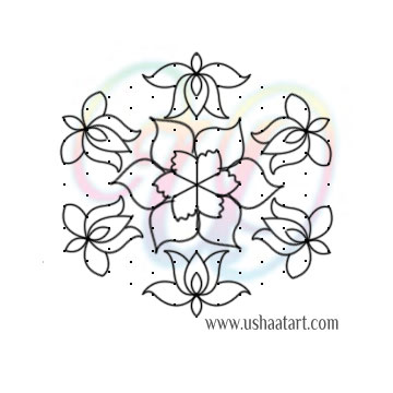 Flower-Kolam93