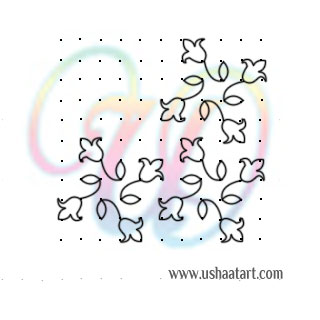 Flower Kolam 97