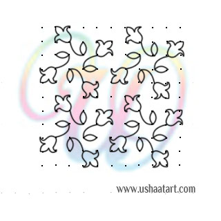 Flower Kolam 97