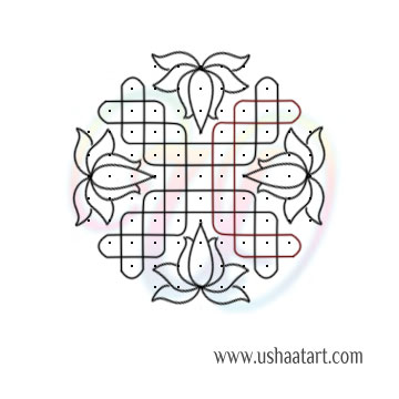 Flower Kolam 101